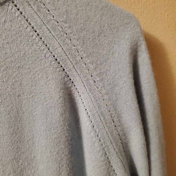 Vintage Designers Originals Women's Light Blue Medium Luxelon Sweater - Picture 3 of 5